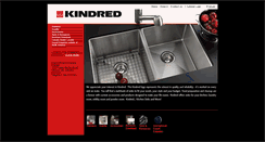 Desktop Screenshot of kindred-sinkware.com